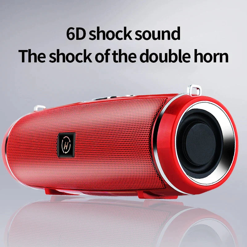 Bluetooth 5.1 Speaker Wireless Waterproof Outdoor Stereo LOUD Bass USB/TF Strap