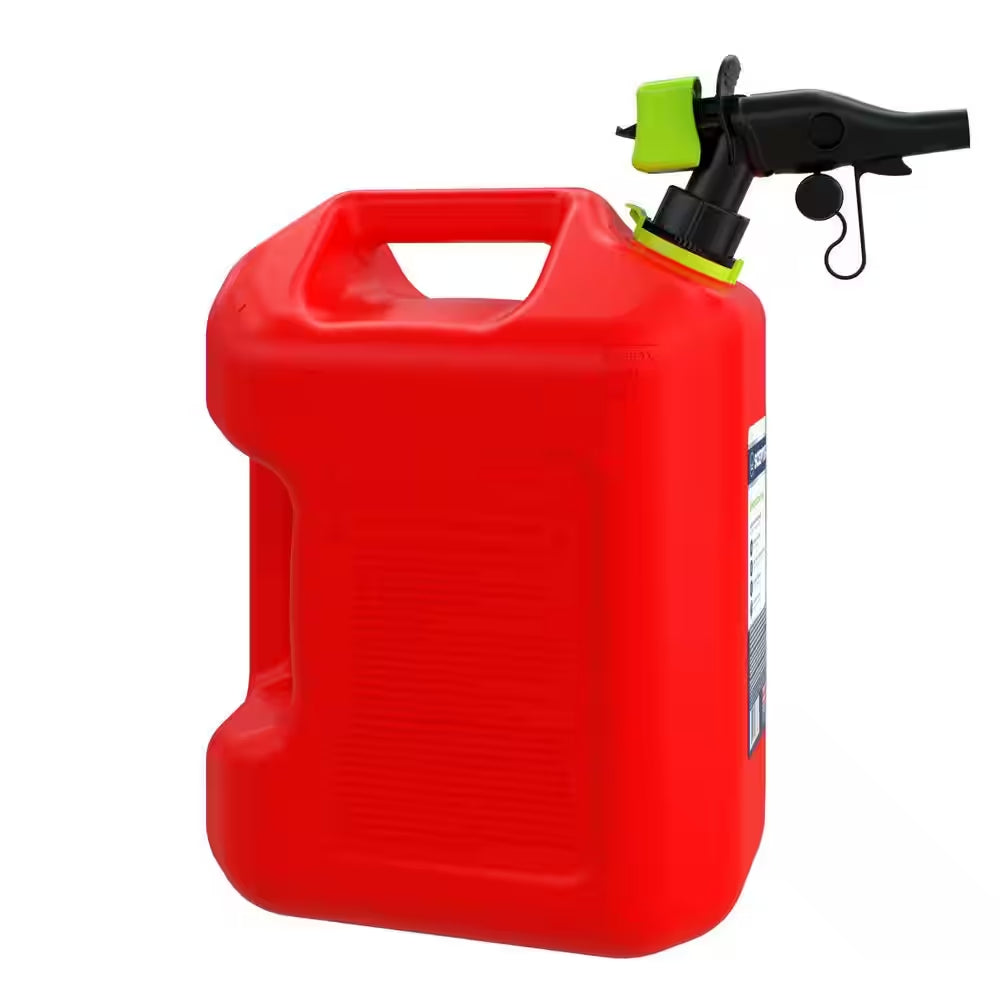 5 Gal. Smart Control Gas Can with Rear Handle, Red Fuel Container